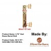 3.70" Gad Brass Barrel Bolt